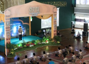 STQ ke-37 Tingkat Kota Bandung 2020, di Masjid Agung Al Ukhuwah Kota Bandung, Selasa (15/12/2020