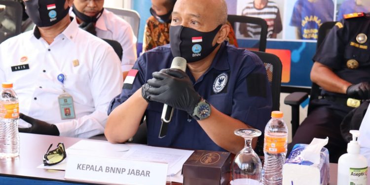 Kepala BNNP Jabar, Brigjen Pol Drs Sufyan Syarif (foto:ist)