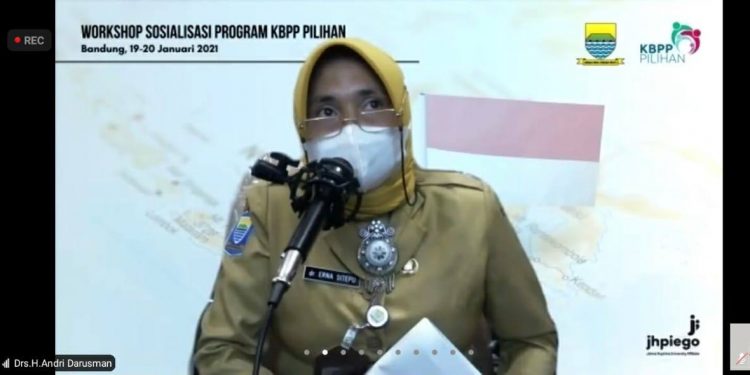 Kepala Dinkes Kota Bandung, dr. Ahyani Raksanagara