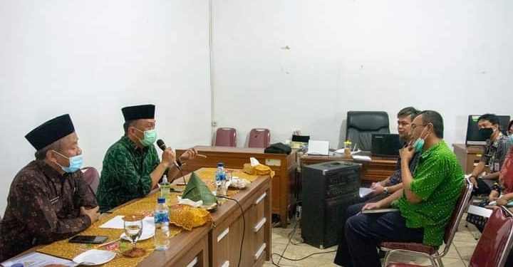 Dirjen Dukcapil Kemendagri, Prof. Zudan Arif Fakrullah saat kunjungan ke Kota Tasikmalaya, Selasa (16/02/2021)