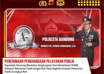 Kapolresta Bandung Kombes Pol Hendra Kurniawan