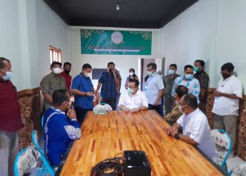 Prof. Dr. Arif Satria, di Rumoh PISPI Aceh, Sabtu (20/02/2021)