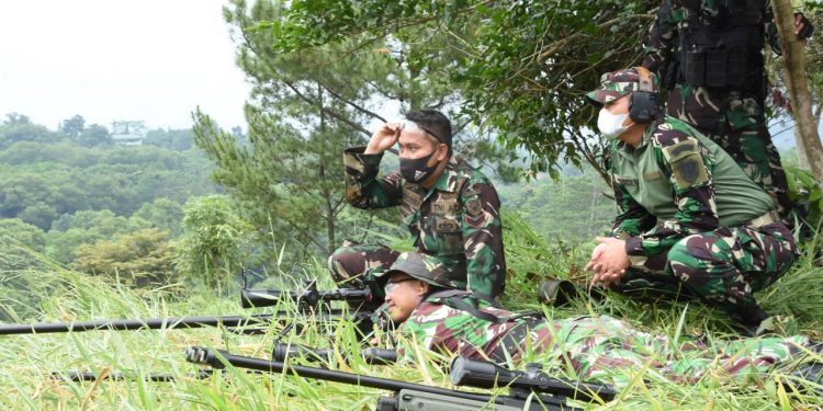 Satgas Pamtas Yonif 315/Garuda Siap Diberangkatkan Ke Daerah Perbatasan RI-PNG (foto:ist)