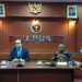 Dubes Azerbaijan H.E Jalal Mirzayev dan Ketua Umum PWI Pusat Atal S. Depari di Kantor PWI Pusat, Jakarta, Jumat petang (19/3/2021)