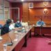 Suasana pertemuan antara pengurus PWI Pusat dan Pemerintah Provinsi Sultra bersama pengurus PWI Sultra di Kantor PWI Pusat, Rabu (7/4/2021)