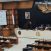 Gubernur Jabar menjelaskan Kepada Anggota DPRD Jabar terkait Turunnya Proyeksi PAPBD 2021 dalam Rapat Paripurna Senin (27/9/2021)