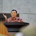 Kadisdik Jabar, Dedi Supandi memberikan arahan pada Rapat Koordinasi Kepala SMA/SMK/SLB Negeri di lingkungan KCD Wilayah VI di Gumilang Regency Hotel, Kota Bandung, Jumat (3/12/2021)