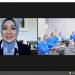 Audiensi Penguru IKWI melalui aplikasi zoom meeting dengan Penasihat Kehormatan IKWI Jabar yang juga istri Gubernur Jawa Barat, Atalia Praratya, Jumat (10/12/2021)