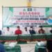 Teks foto: Ketua Umum IKA PMII Kabupaten Demak, H. Mulyani M Nur bersama Pengurus saat acara di Pesantren Al-Hidayat Temuroso, Guntur, Demak, Sabtu (29/1). (Doc).