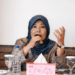 Anggota DPRD Provinsi Jawa Barat Daerah Pemilihan Cianjur H Lilis Boy saat mensosialisasikan 4 Pilar Kebangsaan di Kabupaten Cianjur, Kamis, (20/1/2022).