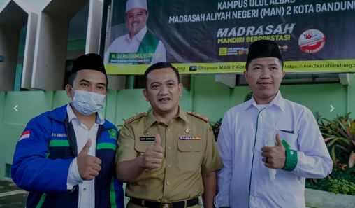 Kadisdik Jabar, Dedi Supandhi menghadiri Pelantikan Pengurus IRMA Masa Khidmat 2022-2024 di MAN 2 Bandung, Jalan Raya Cipadung No. 57, Kota Bandung,