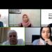 Teks foto: Webinar internasional dengan tema "Mencegah ancaman terhadap jurnalis dalam liputan berita Palestina", Selasa (14 Juni 2022). (Foto: Istimewa)