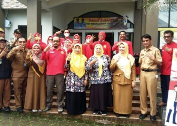 Hj Yani Jatnika Marwan Beserta Tim Vaksinaasi BIN Jabar