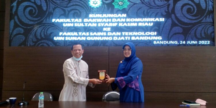 FST UIN SGD-FDK UIN Riau Sepakat,Kerjasama wujudkan Zona Integritas, Jumat,24/06/22/dok.photo Bedanews.com