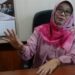 Irma Riyani saat memaparkan terkait persiapan asessment AUN-QA  di Ruang Jurnal FU, 2/6/2022/ photo istimewa/bedanews