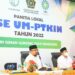 Menteri Agama Yaqut Cholil Qoumas  saat meninjau pelaksanaan Sistem Seleksi Elektronik Ujian Masuk Perguruan Tinggi Keagamaan Islam Negeri (SSE UM-PTKIN) Tahun 2022 di UIN  Bandung. SSE UM PTKIN  digelar serentak secara online dari sejumlah kampus PTKI dan berlangsung sejak Selasa-Jumat (14–17/06/2022)