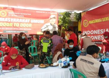 Lokasi Vaksinasi Di Kecamatan Nagrak Kabupaten Sukabumi Diburu Warga