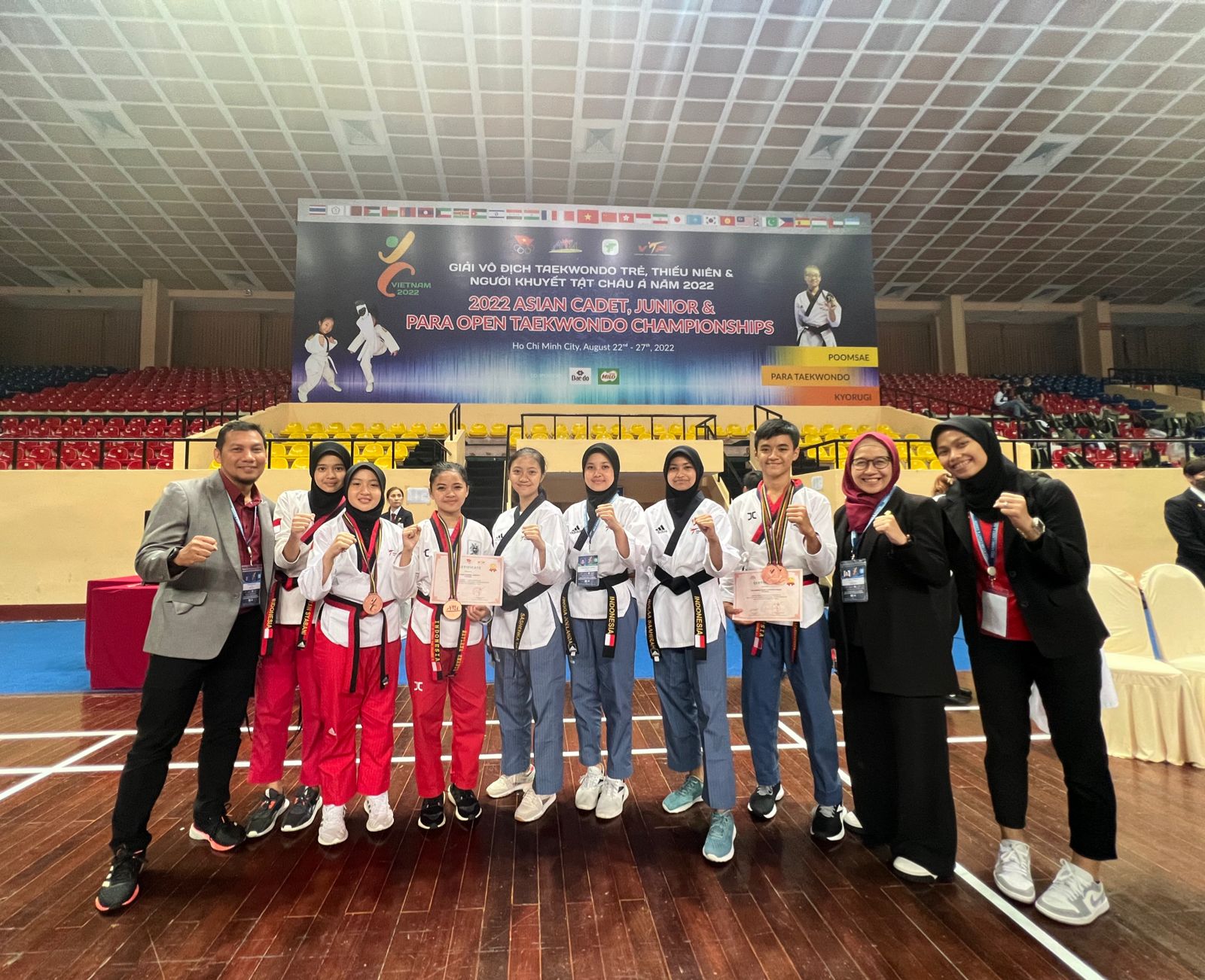 timba-pengalaman-tim-kadet-dan-yunior-indonesia-raih-perunggu-di-kejuaraan-taekwondo-asia
