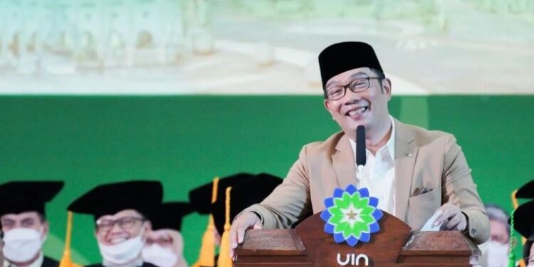 Gubernu Jabar, Ridwan Kamil mendukung segera dibuka fakultas kedokteran di kampus UIN Bandung, / dok.photo hmsuinsgd