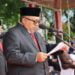 Bupati Sukabumi Marwan Hamami Pada Upacara Hari Bela Negara