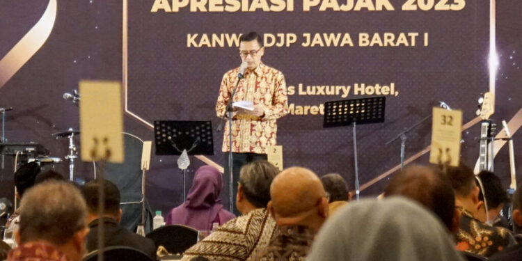 Kantor Wilayah (Direktorat Jenderal Pajak Jawa Barat I, gelar Gebyar Apresiasi Pajak 2023 di Trans Luxury Hotel, Kota Bandung, Senin, (20/3/2023)/photo: hmsuinsgd