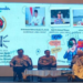 Kabid Tarnsportasi Darat Dishub Jabar bersama Kabid Humas Polda jabar Kombes Ibrahim Tompo Dalam Diskusi Galang Aspirasi Politik (Gaspol) Edisi Spesial Mudik 2023 Aman, Hati Senang Bertemu Orang Tersayang" PWI Pokja Gedung Sate di Trans Luxury Hotel, Kota Bandung. (Foto: Ist)