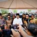 Presiden Joko Widodo saat memberi keterangan Pers