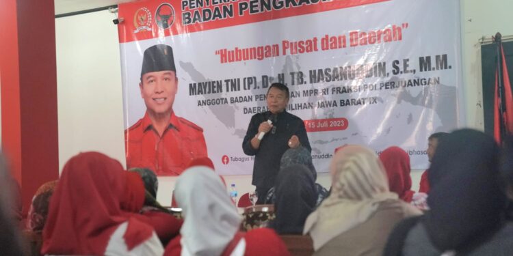 Anggota Badan Pengkajian MPR RI Mayjen TNI (p) TB Hasanuddin (foto:ist)