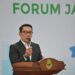 Gubernur Jabar Ridwan Kamil saat melantik Forum Jabar Sehat di Aula Barat Gedung Sate, Kota Bandung, Senin (7/8/2023).