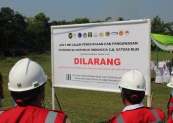 Satgas BLBI Lakukan Penguasaan Tiga Aset Eks BLBI di Jakarta Senilai Rp111,2 Miliar
