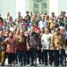 Foto Bersama dengan Presiden Joko Widodo, Usai acara Pembukaan Kongres XXV PWI di Istana Negara