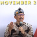Kepala Badan Kesatuan Bangsa dan Politik Provinsi Jabar Iip Hidayat : 
 Besok Deklarasi Komitmen Bersama Mewujudkan Jabar Aman, Netral, dan Tenang pada Pemilu 2024 di Gedung Merdeka, Kota Bandung, Sabtu (18/11/2023).