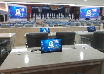 Digitalisasi Ruang Sidang Paripurna DPRD Provinsi Jawa Barat Paling Update