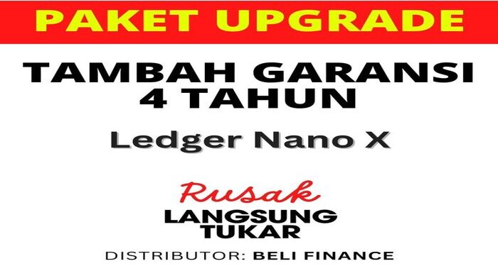 Tambah Garansi 4 Tahun Ledger Nano dan Dompet Kripto (Sumber: VRITIMES.com)