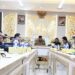 Komisi III DPRD Provinsi Jawa Barat  saat  Rapat Kerja (Raker) pembahasan rancangan perubahan Kebijakan Umum Anggaran (KUA) dan Prioritas Plafon Anggaran (PPAS) Tahun Anggaran atau TA 2024, Kota Bandung, Senin (5/8/2024).