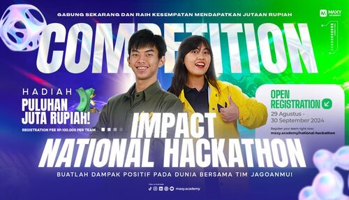 Program Impact National Hackathon, MAXY Academy (Sumber: VRITIMES.com)