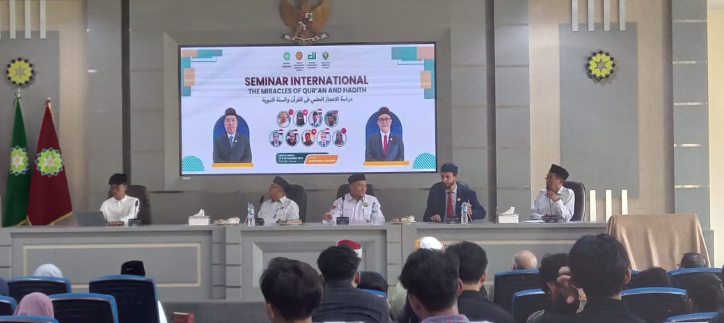 Narasumber dari 6 negara berkumpul membahas Kemukjizatan Alquran dari aspek Sains dan theologis.Dok.Bedanews.com