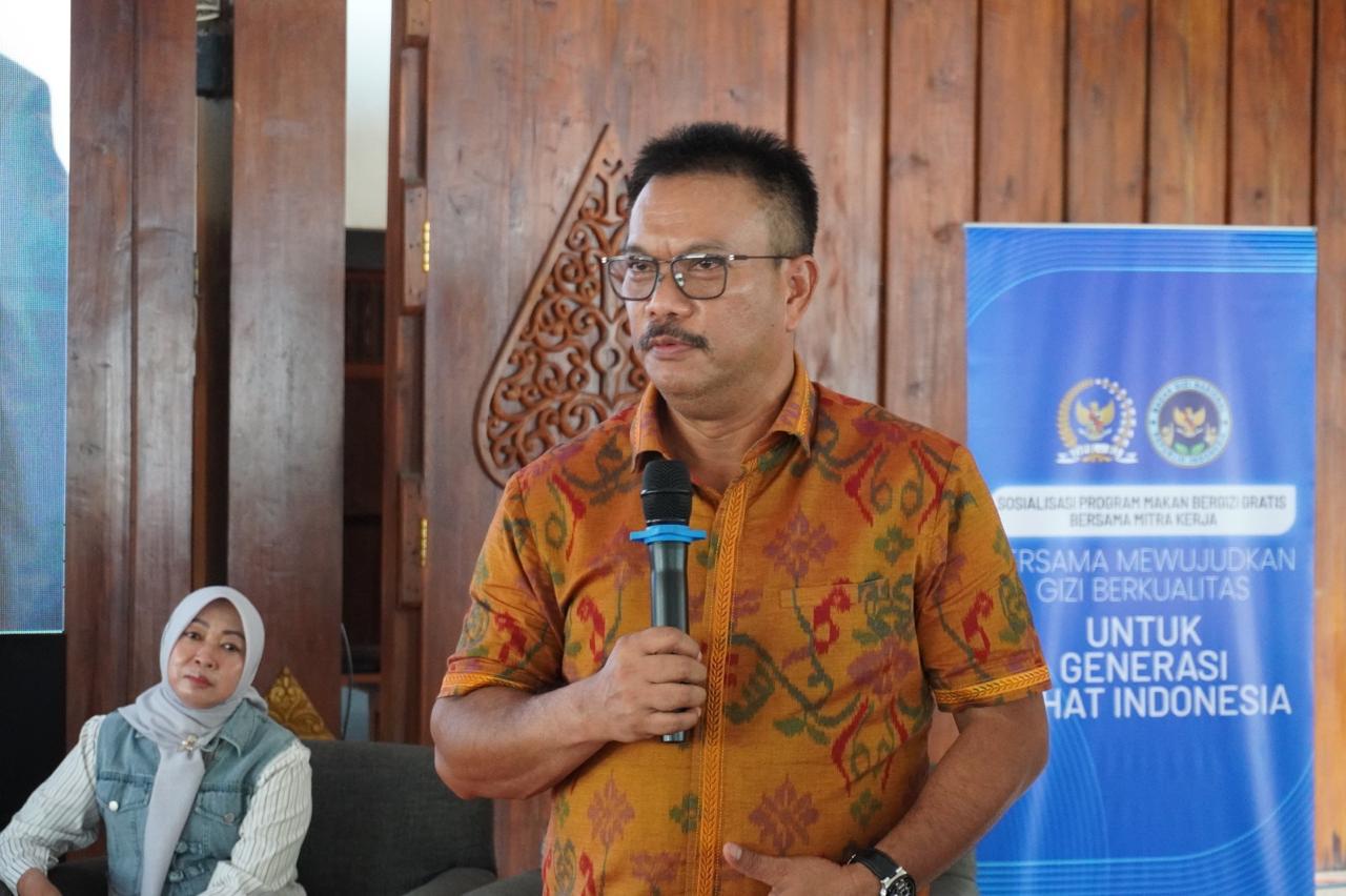 Sosialisasi program makan bergizi gratis untuk warga Cepu