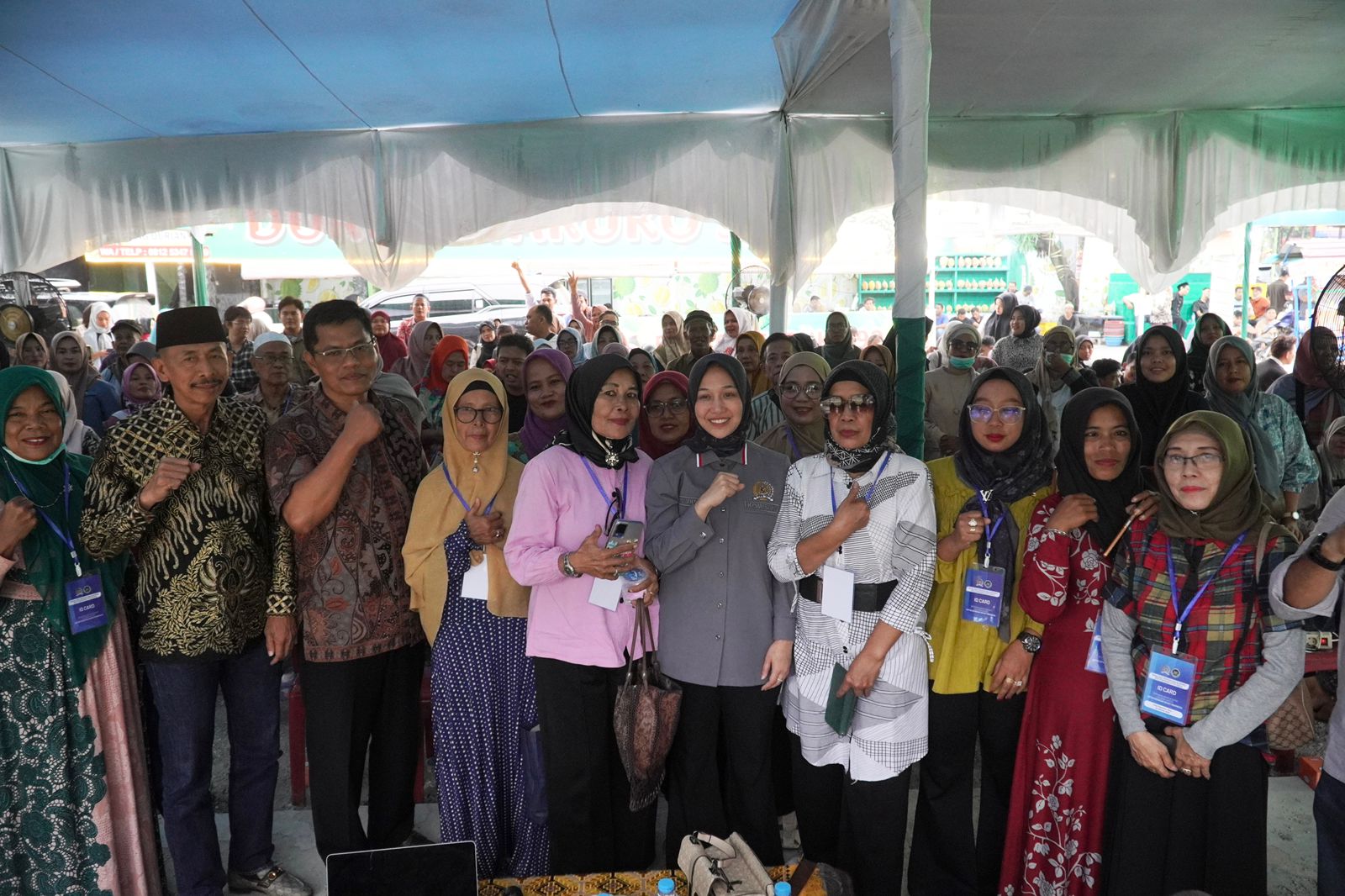 Sosialisasi program makan Bergizi Gratis di Pekanbaru.
