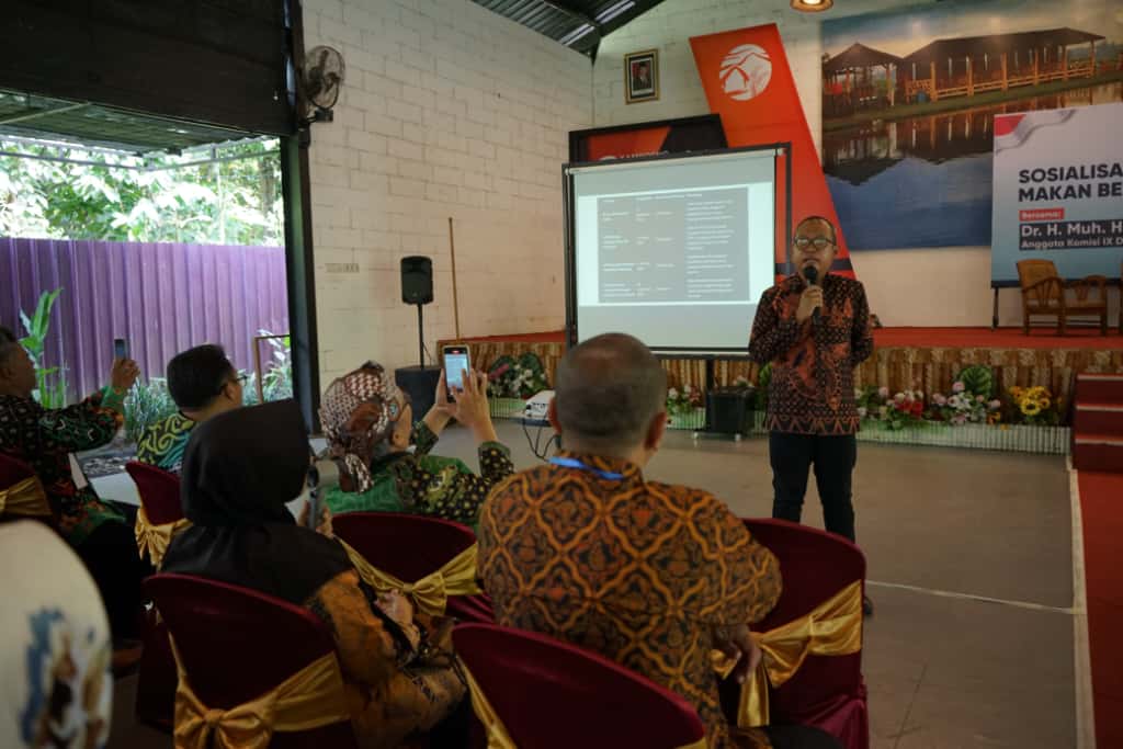 Sosialisasi program makan bergizi gratis di Semarang