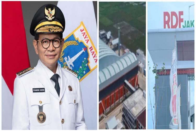 Gubernur DKI Jakarta, Pramono Anung Wibowo-RDF Rorotan. (Foto Ist).