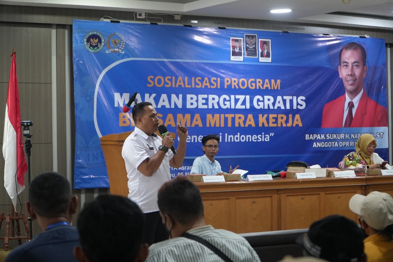 Sosialisasi program makan bergizi gratis di Bekasi