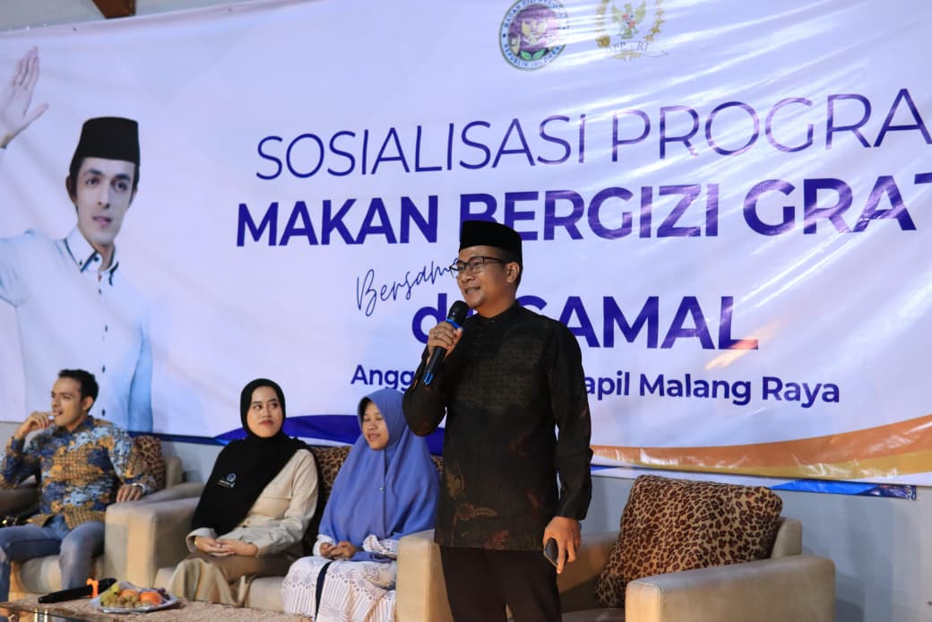 Sosialisasi program makan bergizi gratis di Malang