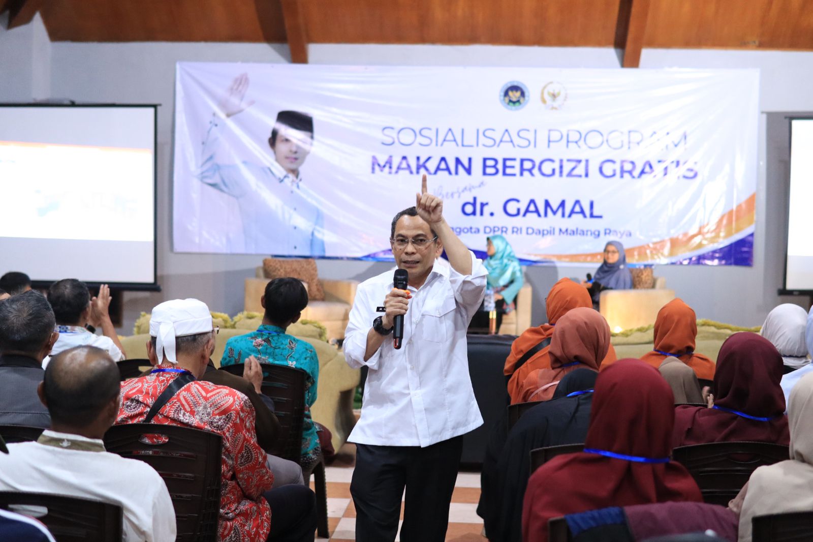 Sosialisasi program makan bergizi gratis di Malang