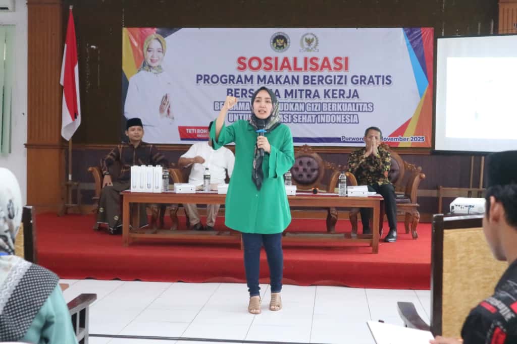 Sosialisasi program makan bergizi gratis di Purworejo