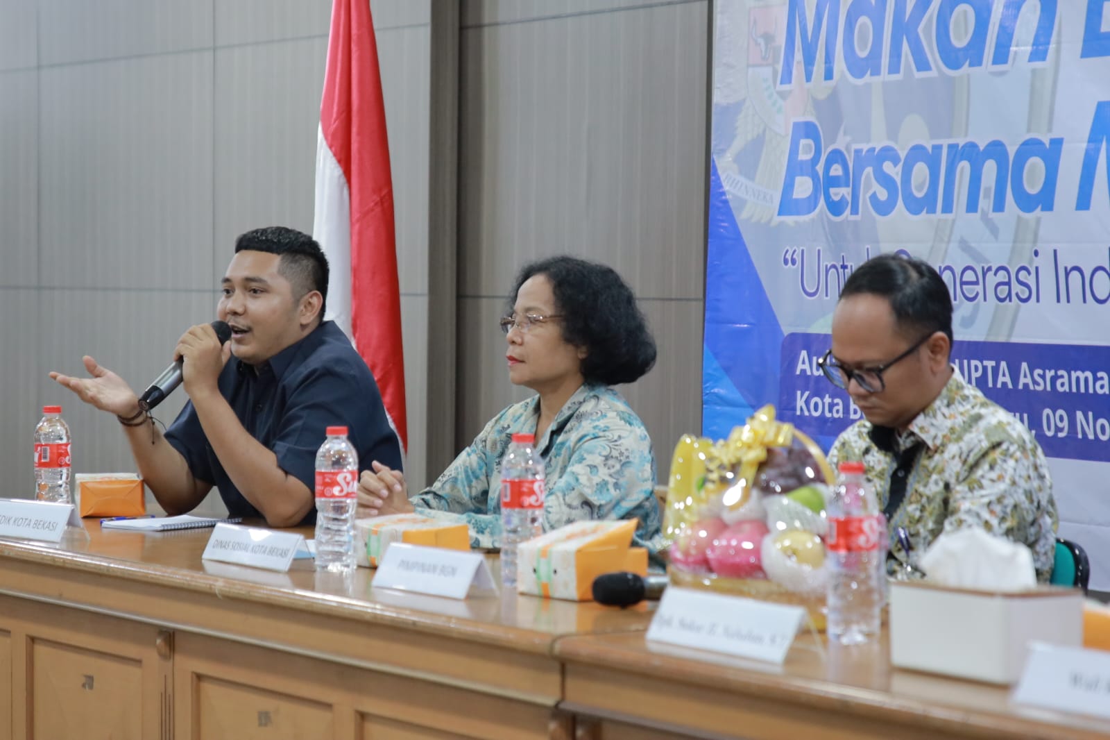 Sosialisasi program makan bergizi gratis di Bekasi