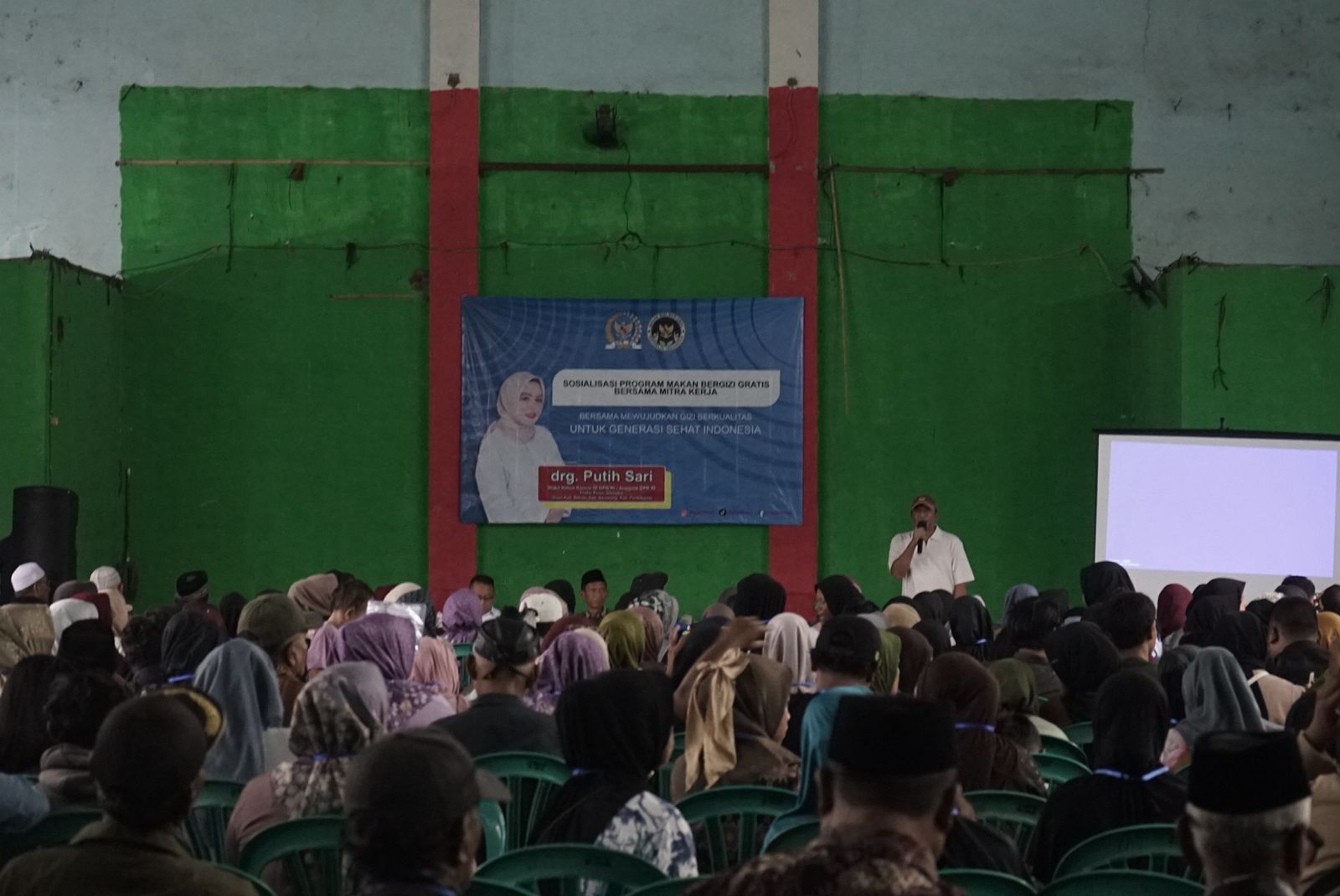Sosialisasi program makan bergizi gratis di Bekasi