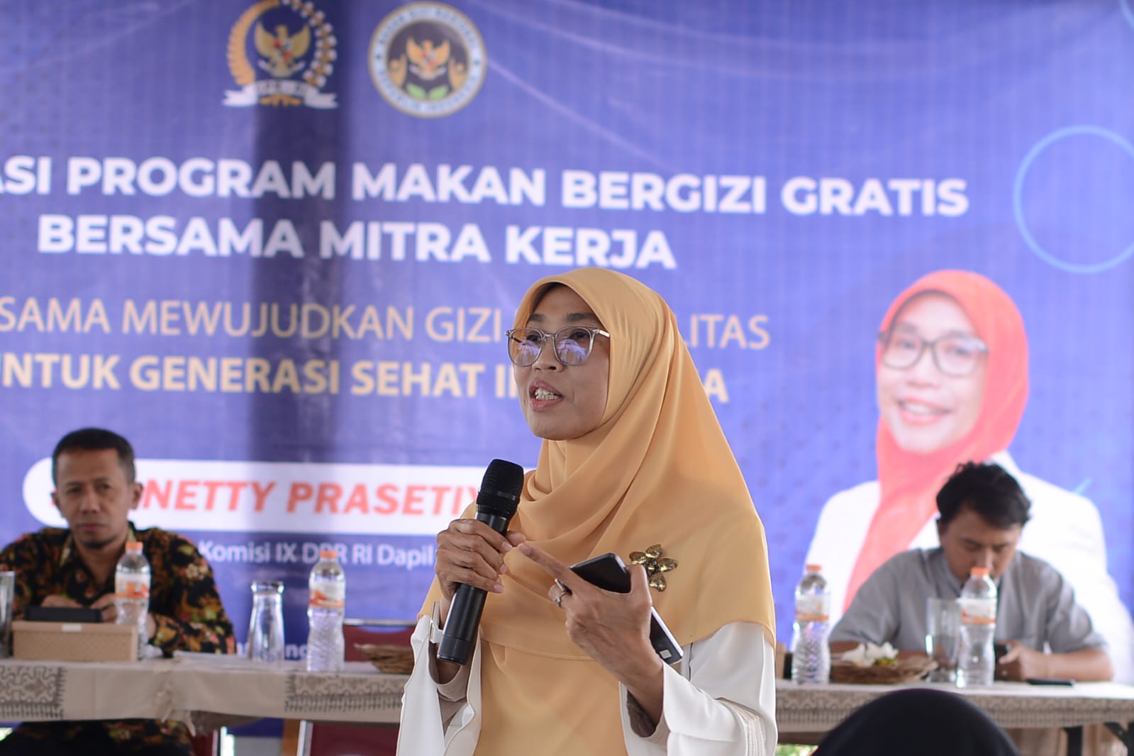 Sosialisasi program makan bergizi gratis di Bandung