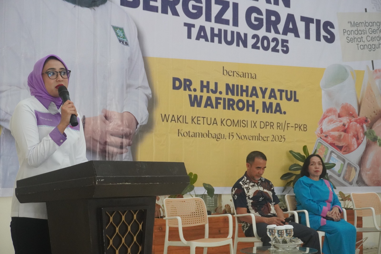 Sosialisasi program makan bergizi gratis di Minahasa