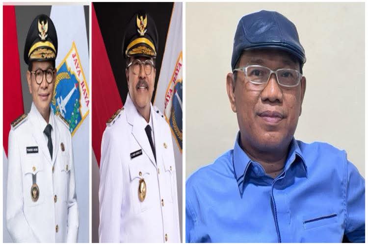 DUET MAUT-Gubernur Pramono Anung Wibowo dan Wakil Gubernur Rano Karno-Sugiyanto (SGY)-Emik. (Foto Ist).